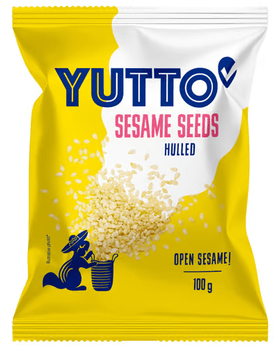 YUTTO Sezam loupaný, bílý 100 g