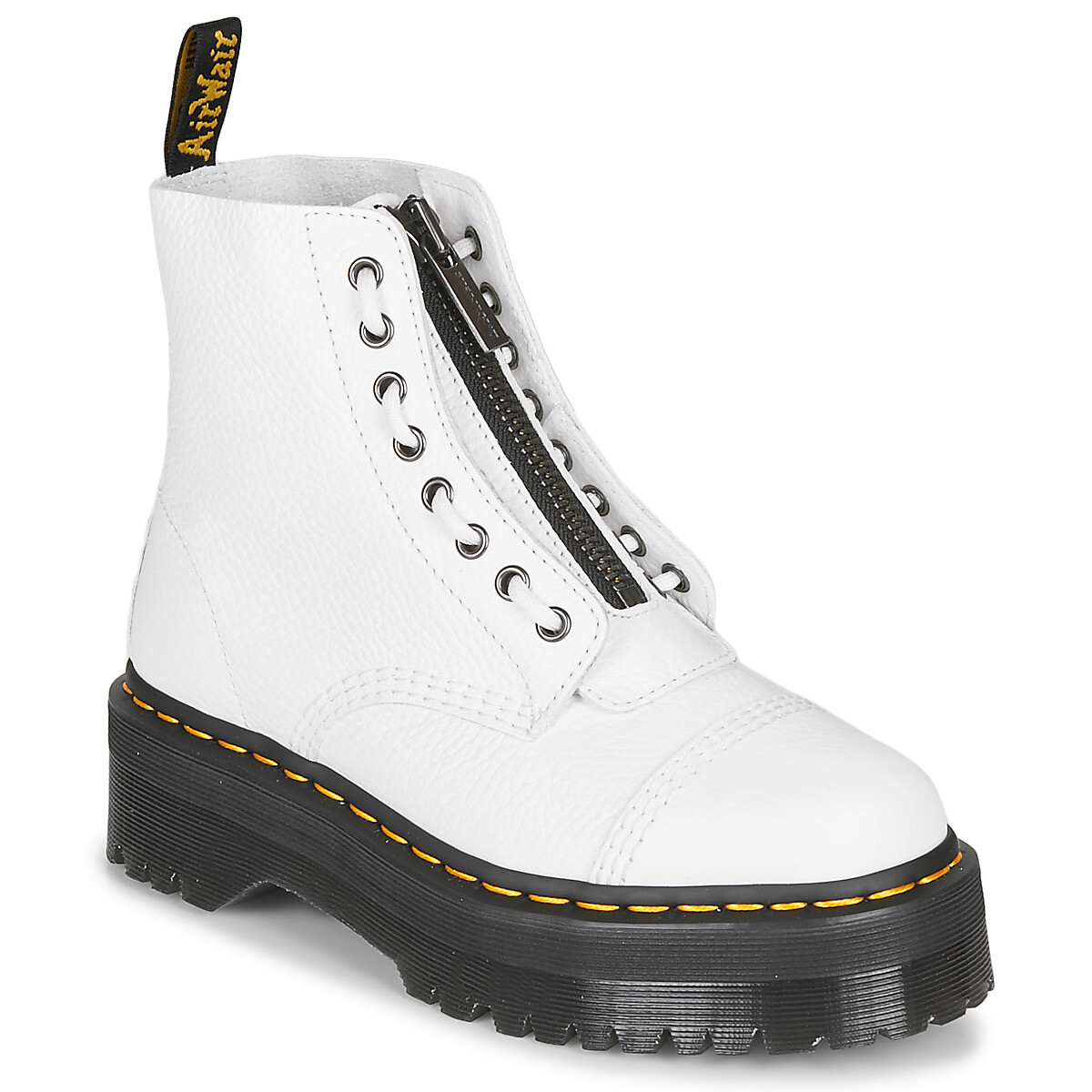 Dr. Martens  SINCLAIR WHITE MILLED NAPPA  Bílá