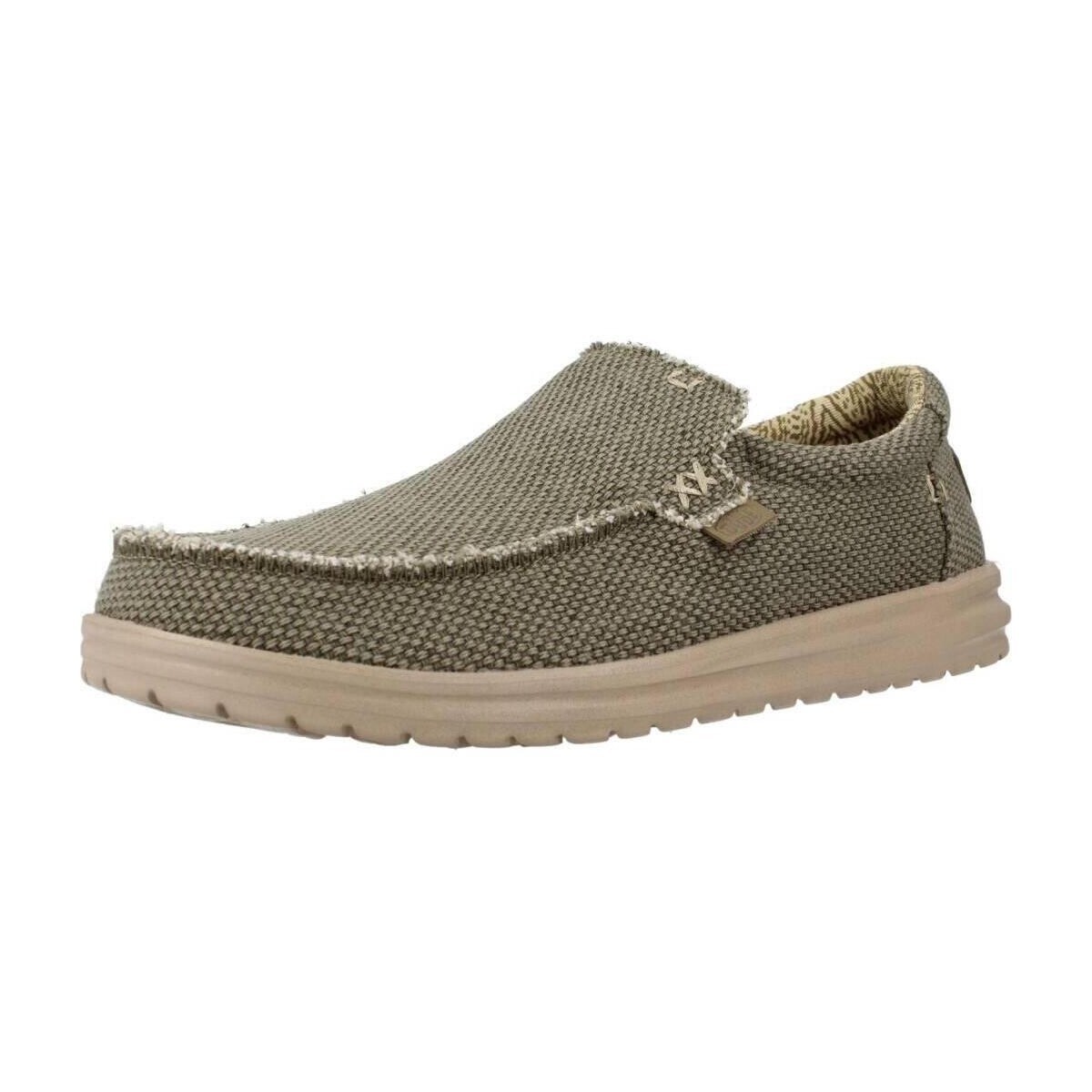 HEYDUDE  Informales Hombre Modèle Mikka Braided  Zelená