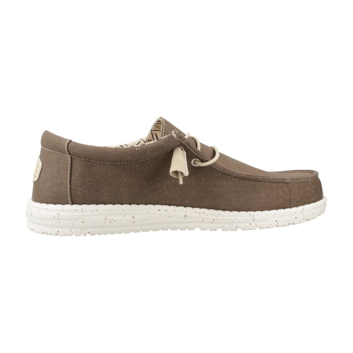 HEYDUDE  Informales Hombre Modèle Wally Stretch Canvas  Hnědá