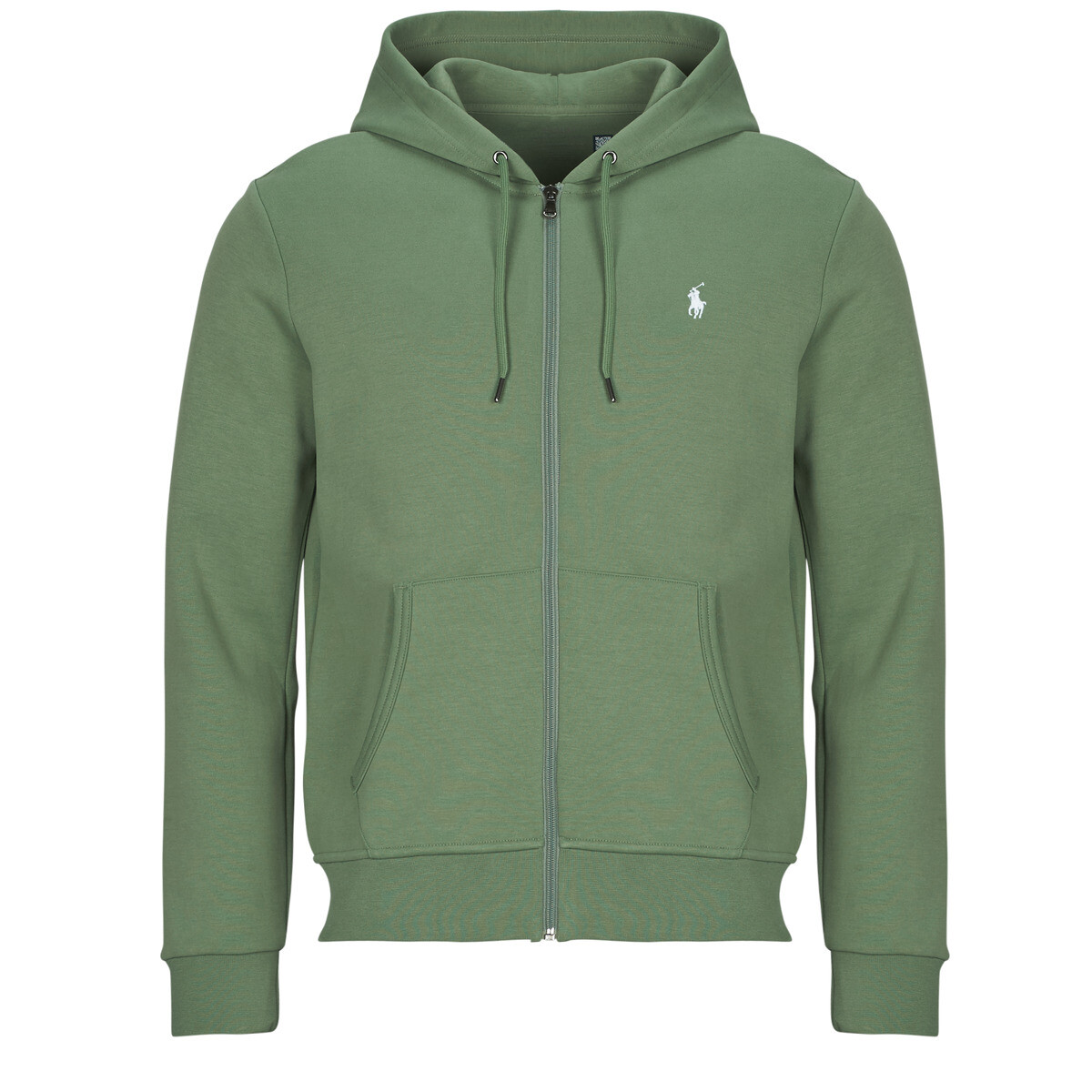 Polo Ralph Lauren  SWEATSHIRT ZIPPE EN DOUBLE KNIT TECH  Zelená