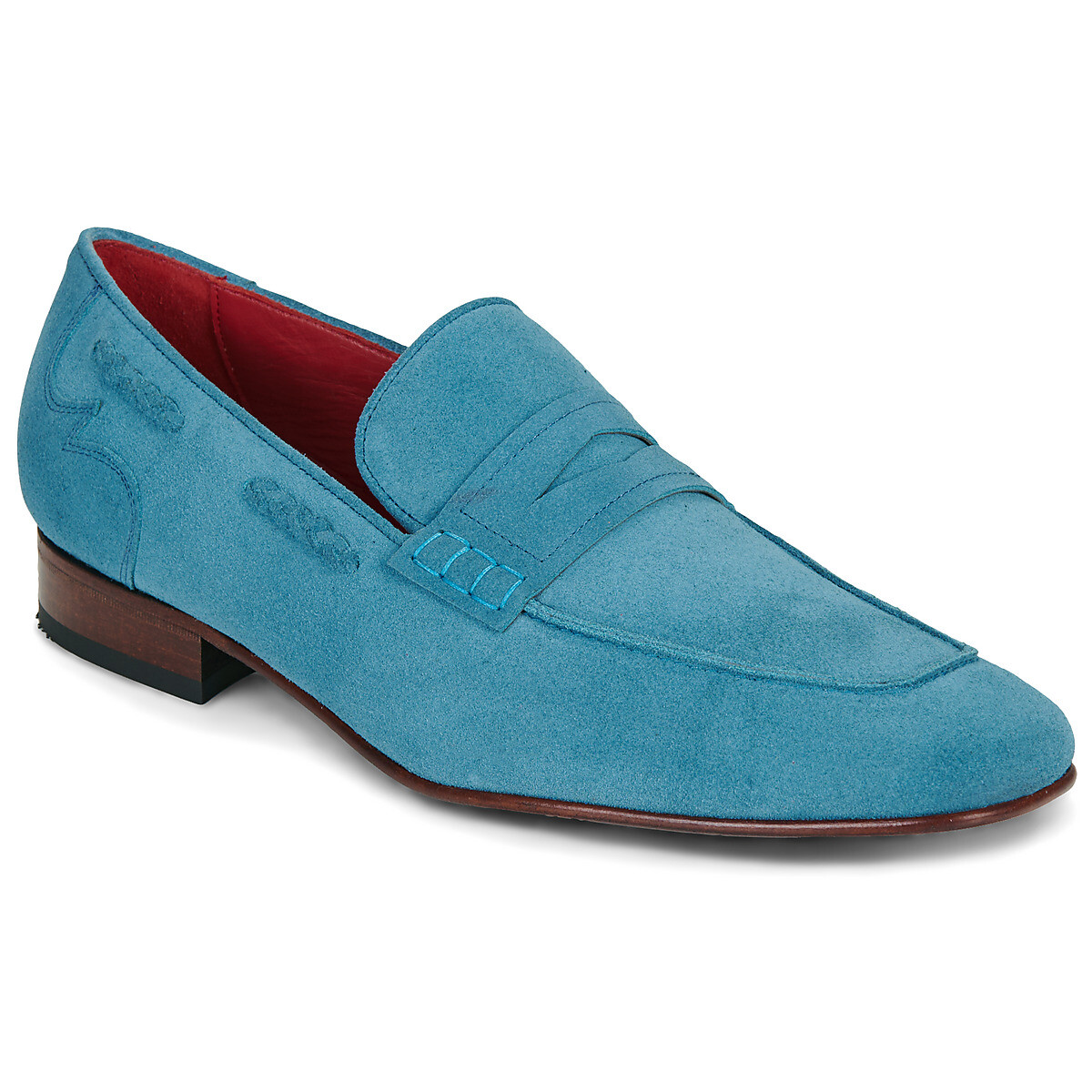 Jeffery-West  JUNG BLUE 626 VELOUR  Modrá