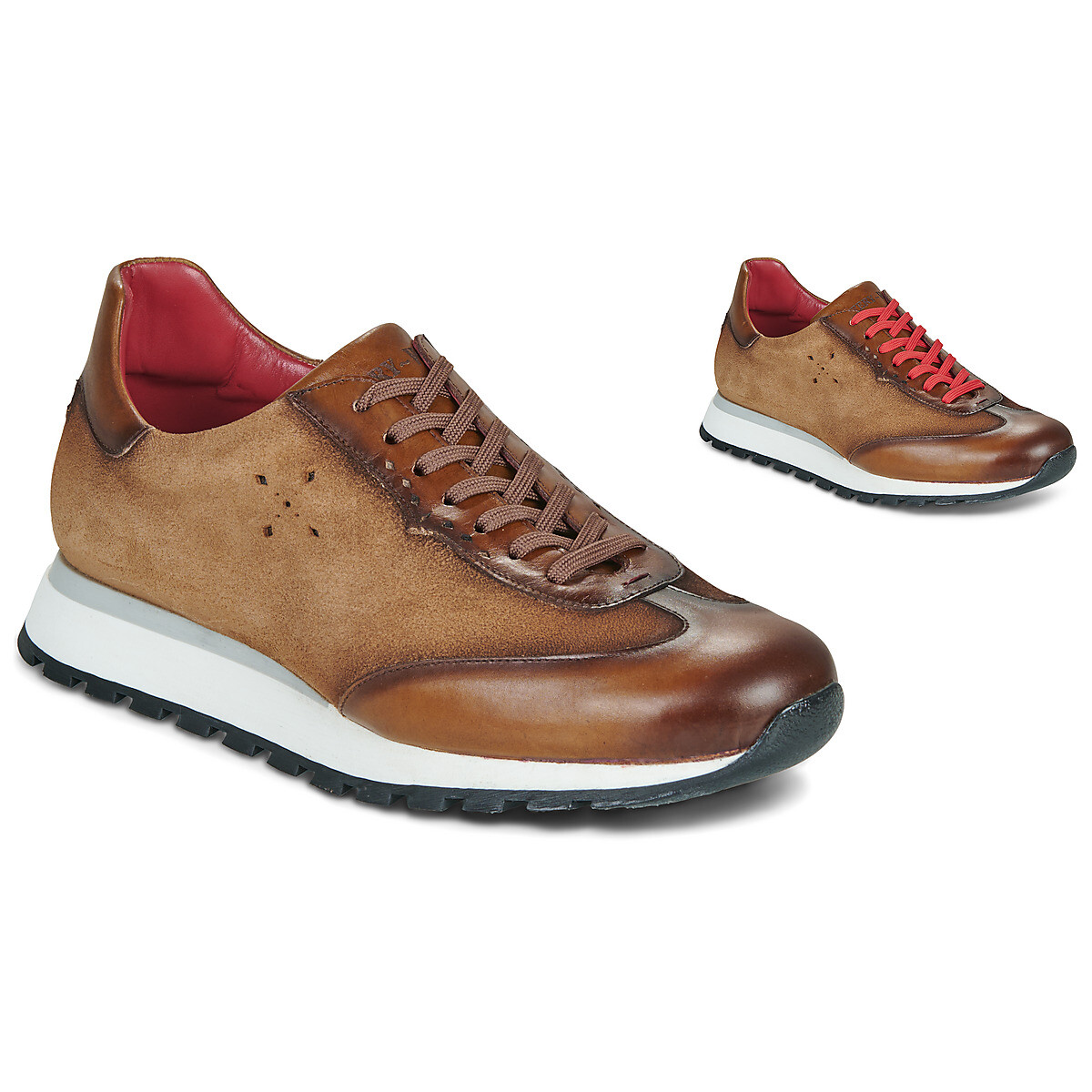 Jeffery-West  MORGAN TOLEDO CASTANO TAN CAMEL SUEDE  Hnědá