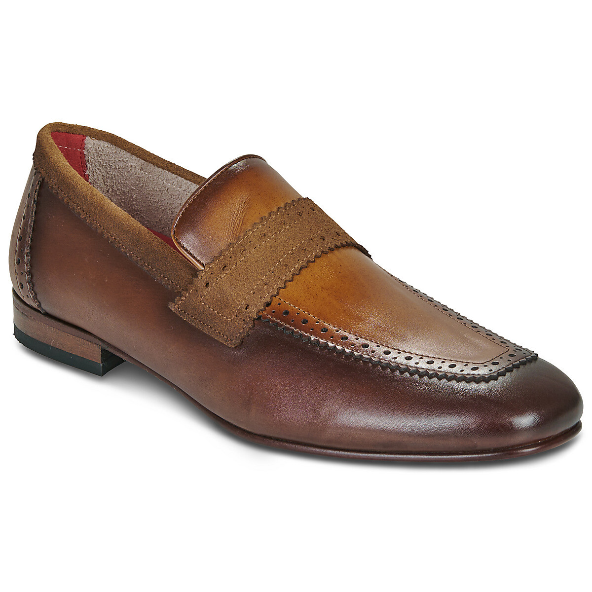 Jeffery-West  MARTINI MID BROWN CASTANO TAN TOLEDO CAMEL VELOUR  Hnědá