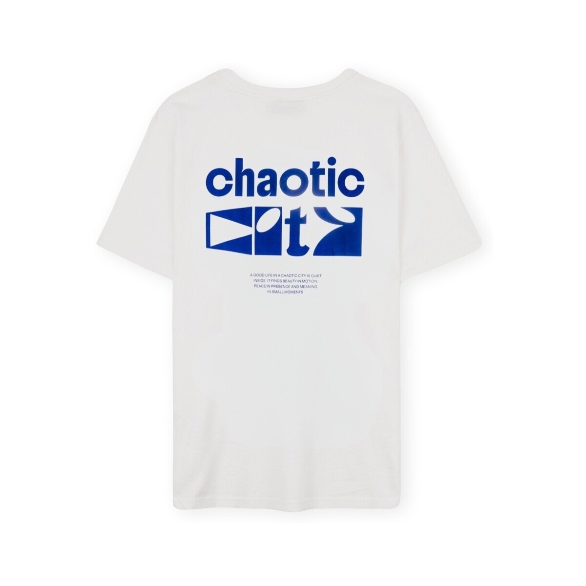 Imago  T-Shirt Chaotic City - White  Bílá