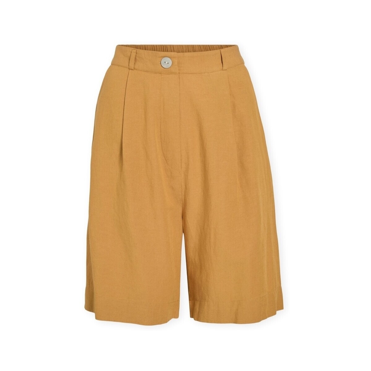 Vila  Noos Prisilla Shorts - Amber Gold  Žlutá