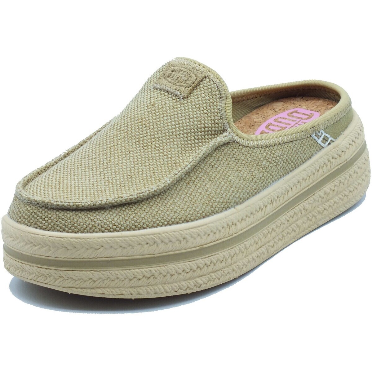 HEYDUDE  45228 Austin Lift Espadrille Olive  Zelená