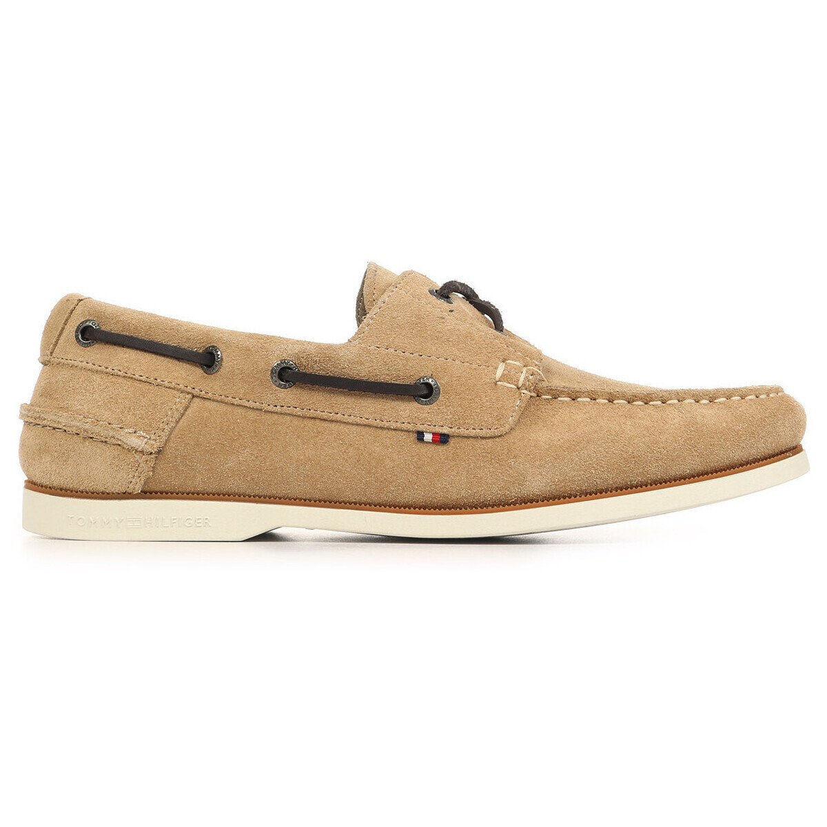 Tommy Hilfiger  Boat Shoe Core Suede  Hnědá