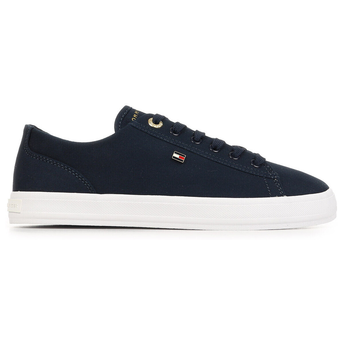 Tommy Hilfiger  Foxing Sneaker  Modrá