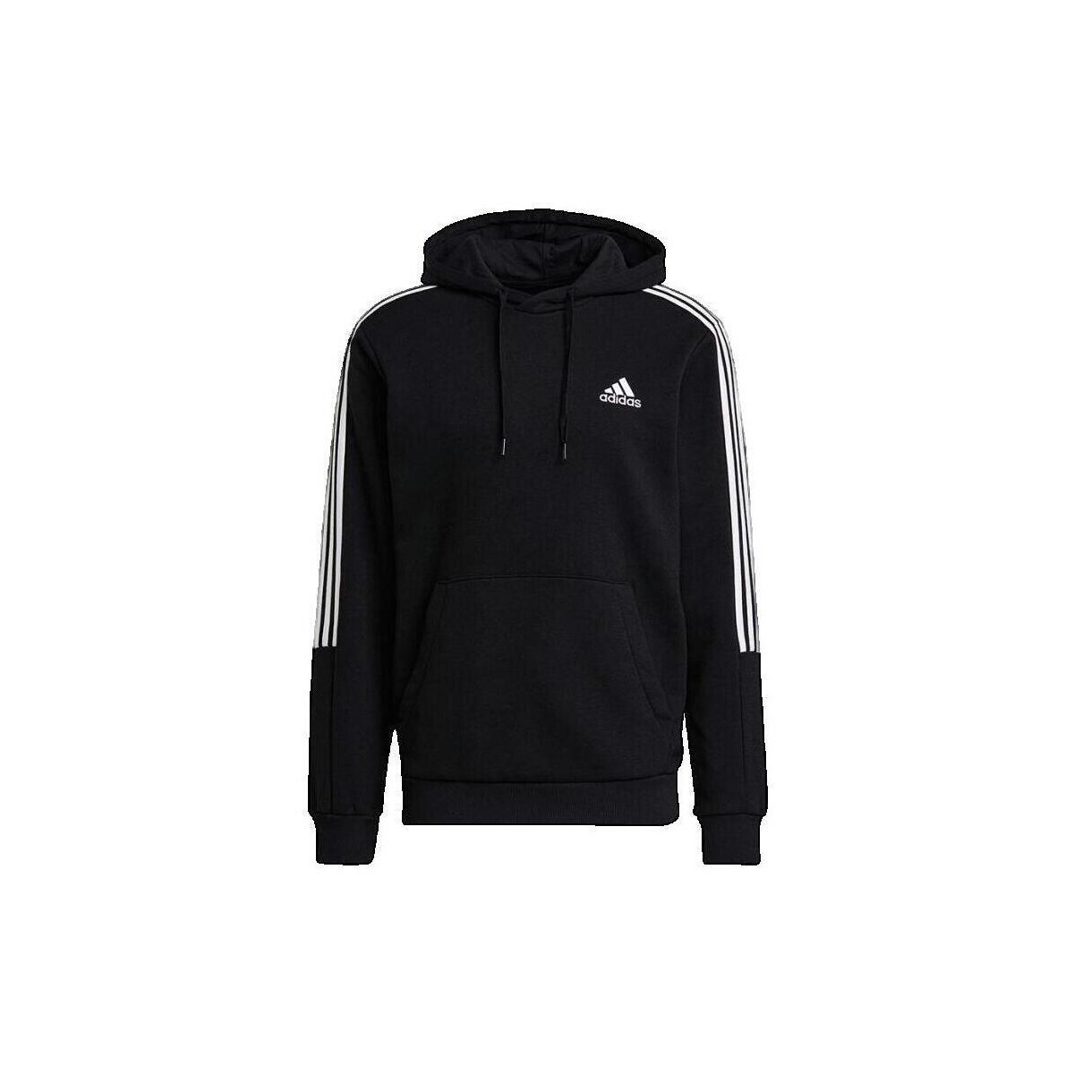 adidas  Sweatshirt  Essentials Fleece Cut 3-Bandes  Černá