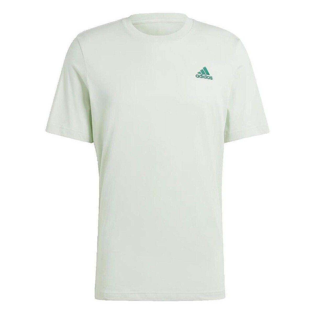adidas  T-shirt  Single Jersey Embroidered  Zelená