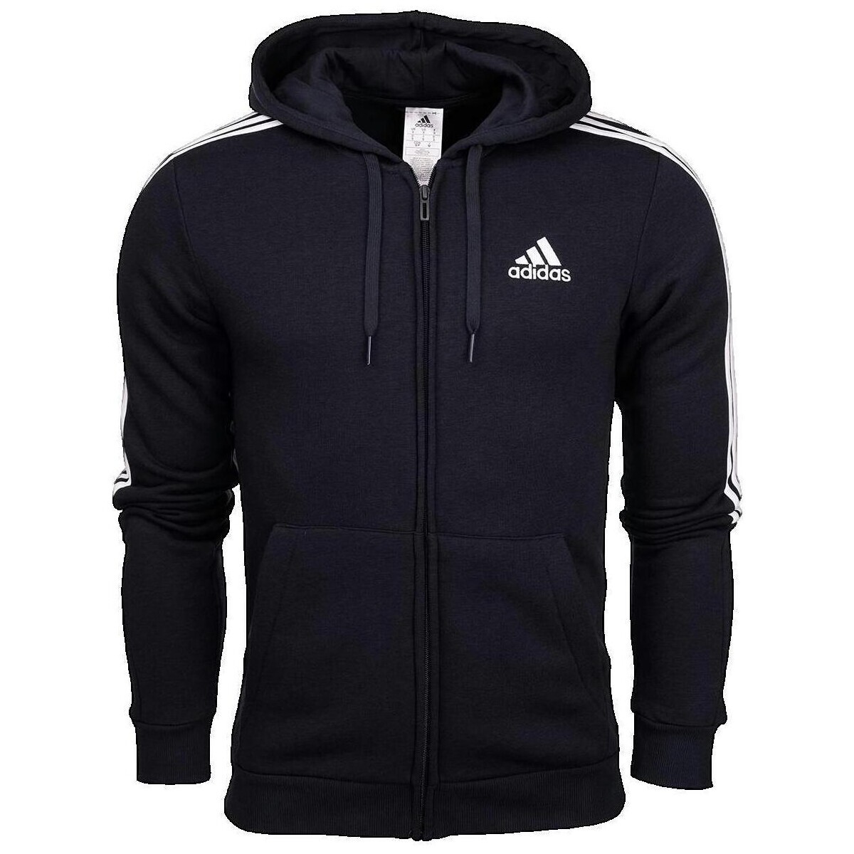 adidas  Veste  Essentials French Terry 3  Modrá