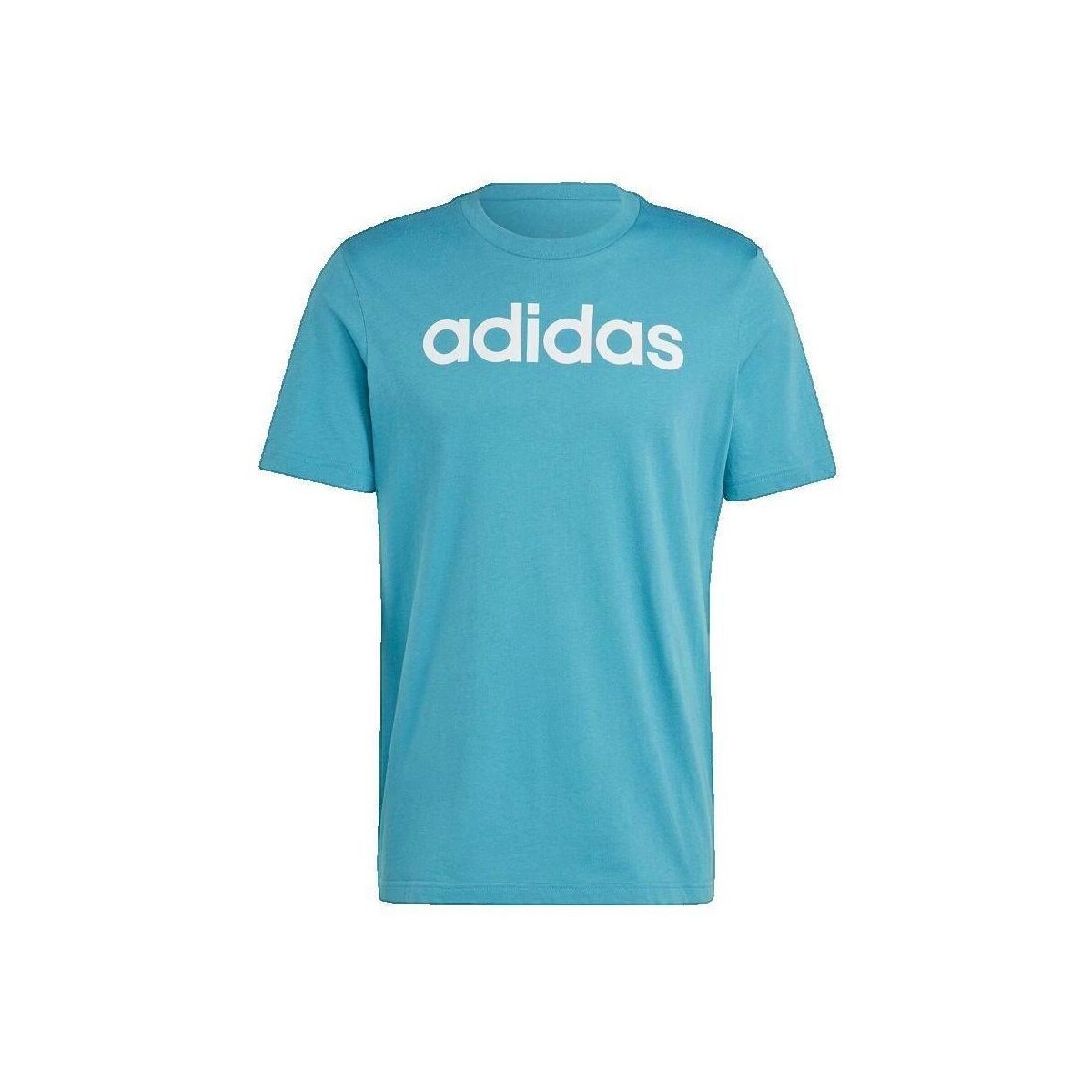 adidas  T-shirt  Essentials avec logo brodé linéaire  Modrá