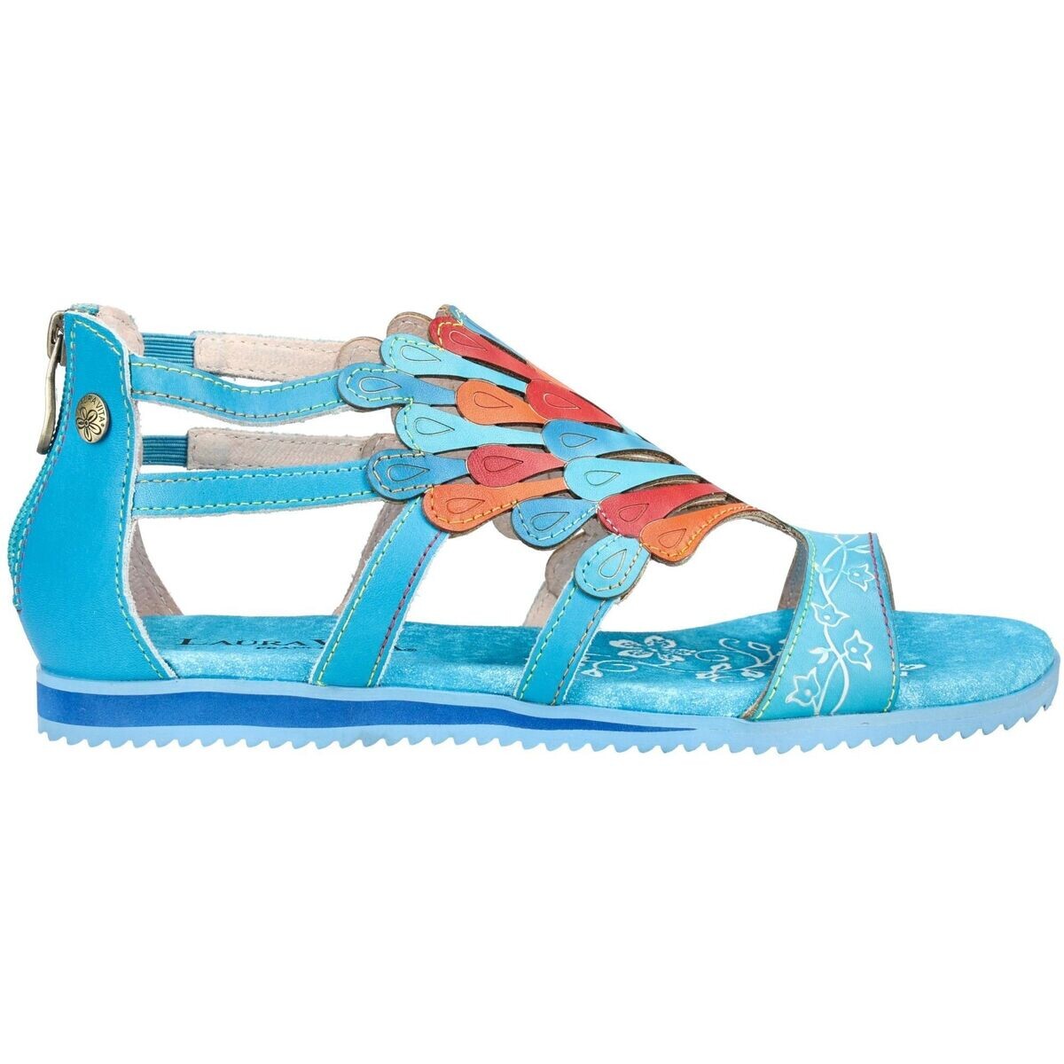 Laura Vita  Sandalen  Modrá