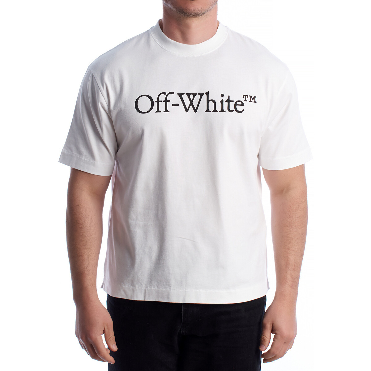 Off-White  OMAA120C99JER008-0110  Bílá