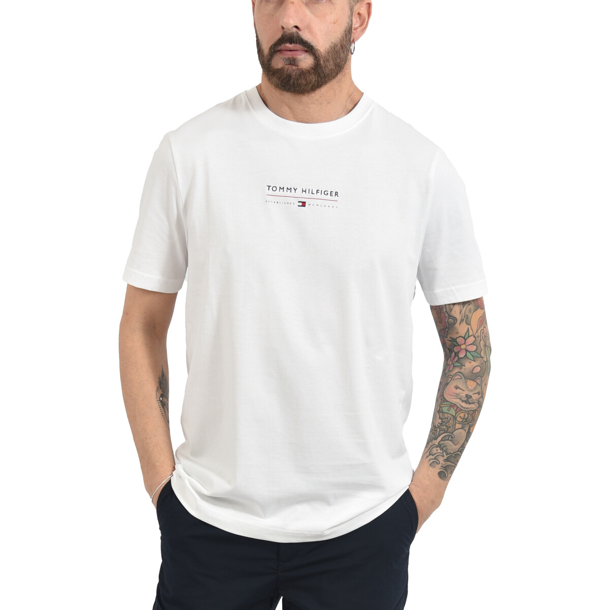Tommy Hilfiger  MW0MW42363  Bílá