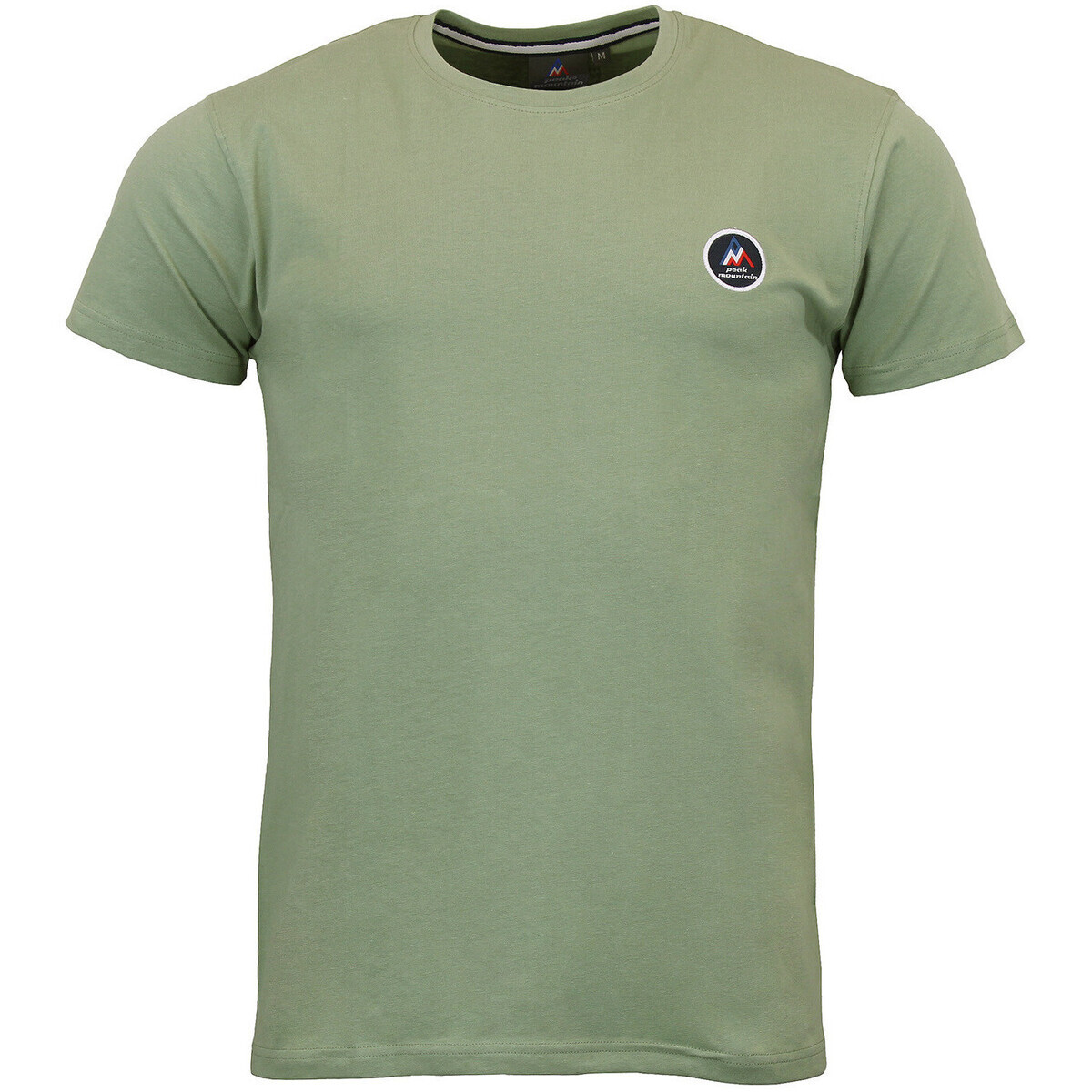 Peak Mountain  T-SHIRT EN COTON MANCHES COURTES CODA/2 HOMME  Khaki