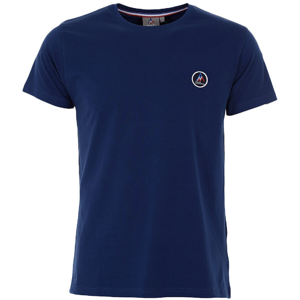 Peak Mountain  T-SHIRT EN COTON MANCHES COURTES CODA/2 HOMME  Tmavě modrá