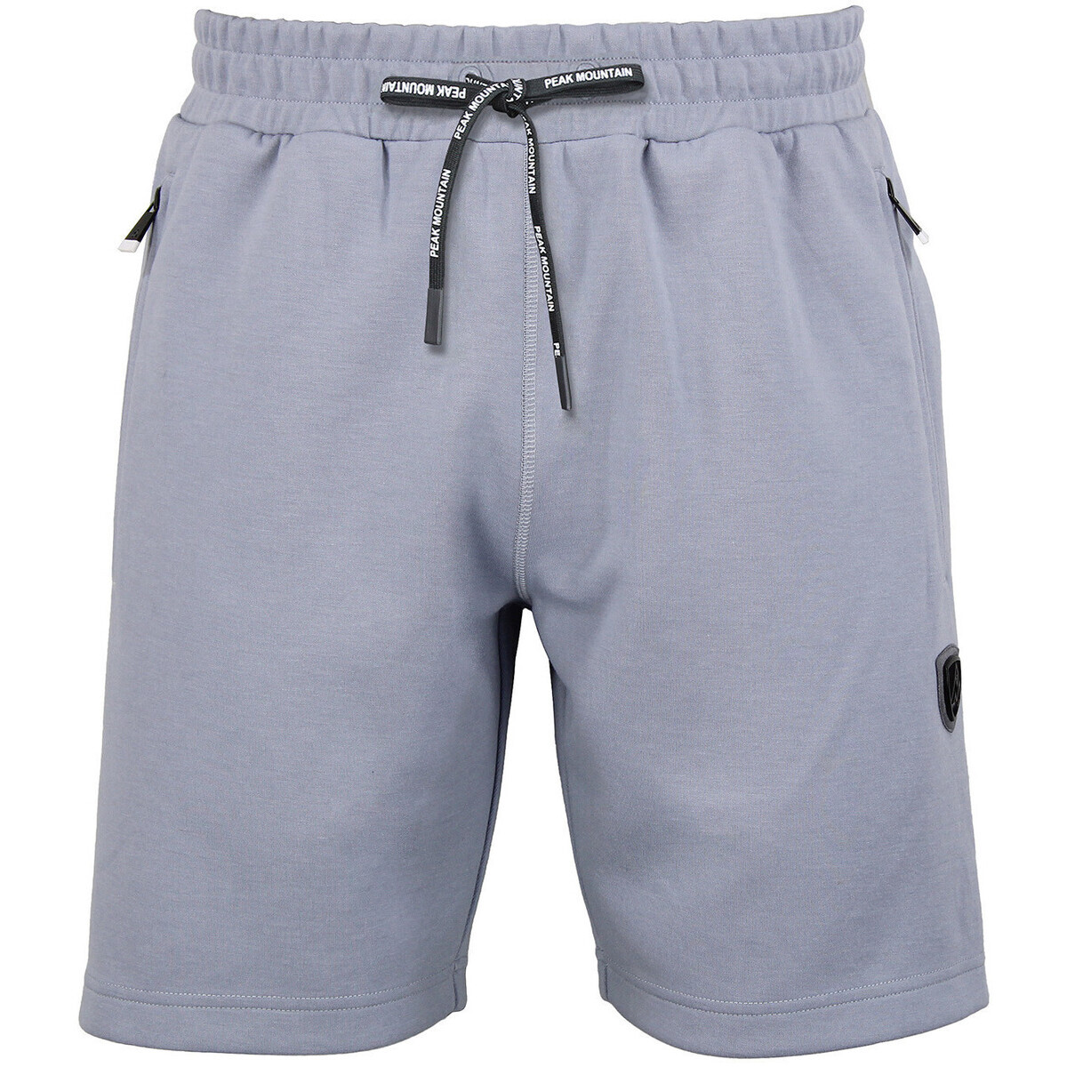 Peak Mountain  SHORT DE SPORT EN SCUBA CORDEAU HOMME  Šedá