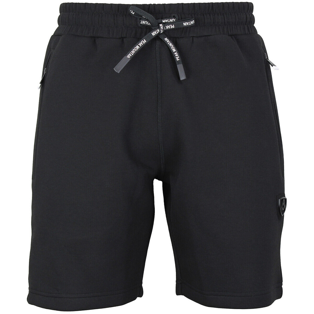 Peak Mountain  SHORT DE SPORT EN SCUBA CORDEAU HOMME  Černá