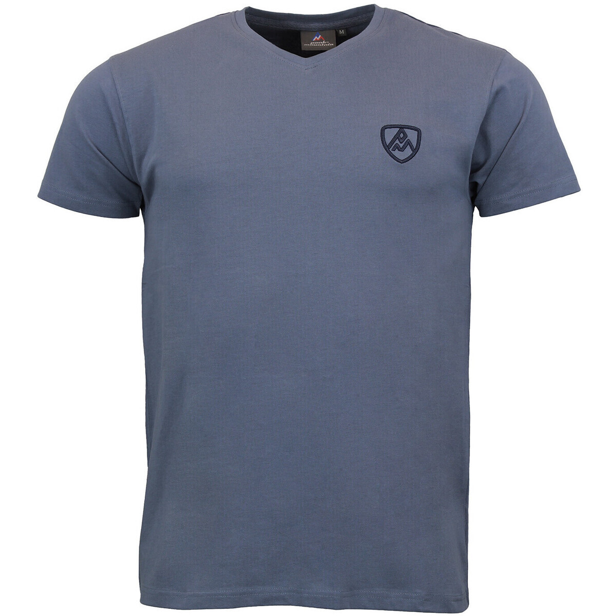 Peak Mountain  T-SHIRT EN COTON MANCHES COURTES CRODAN HOMME  Modrá