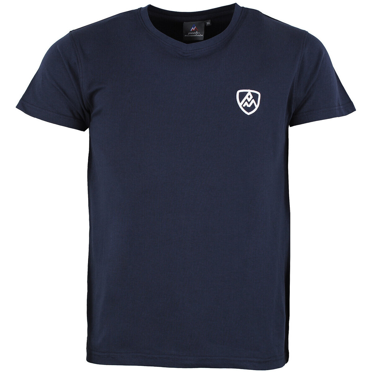 Peak Mountain  T-SHIRT EN COTON MANCHES COURTES CRODAN HOMME  Tmavě modrá