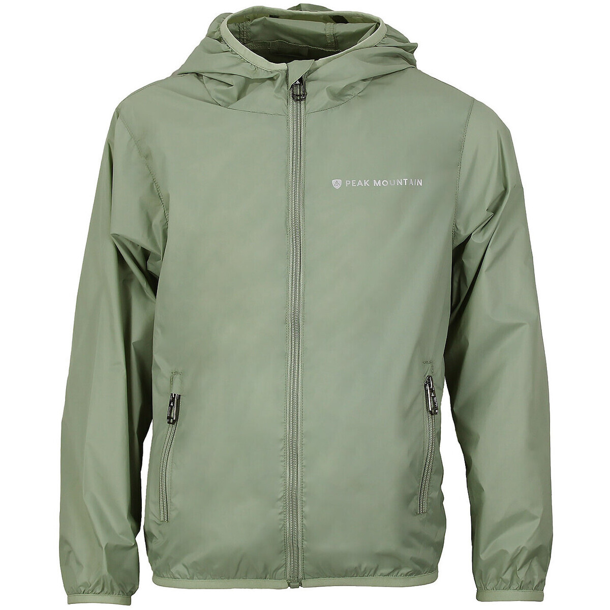 Peak Mountain  COUPE-VENT IMPERMEABLE MIXTE ECAPLUIE MIXTE  Khaki