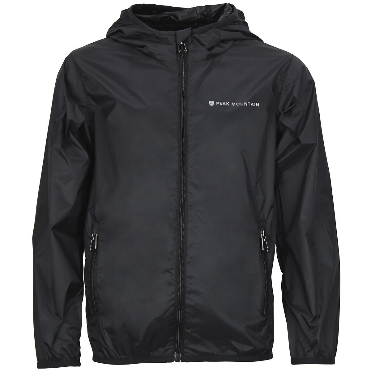 Peak Mountain  COUPE-VENT IMPERMEABLE MIXTE ECAPLUIE MIXTE  Černá