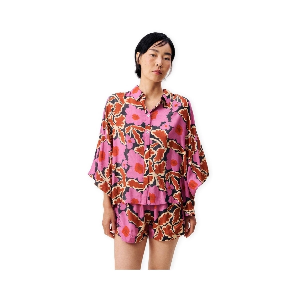Frnch  Amatheia Shirt - Vitoria  Růžová