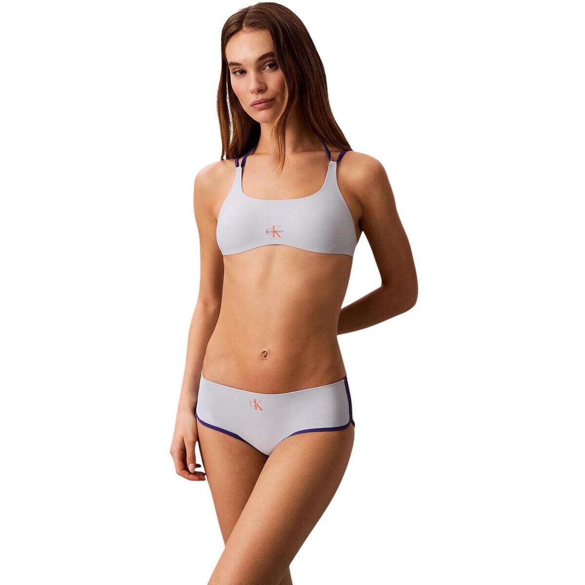 Calvin Klein Jeans  BRALETTE LV00Q61181  Modrá