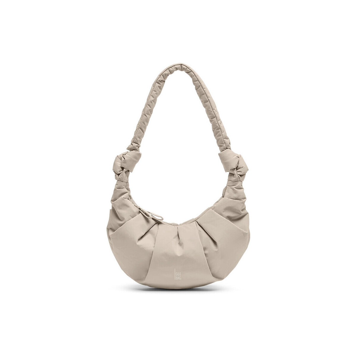 Got Bag  SCALLOP PLEAT MOON BAG  Hnědá