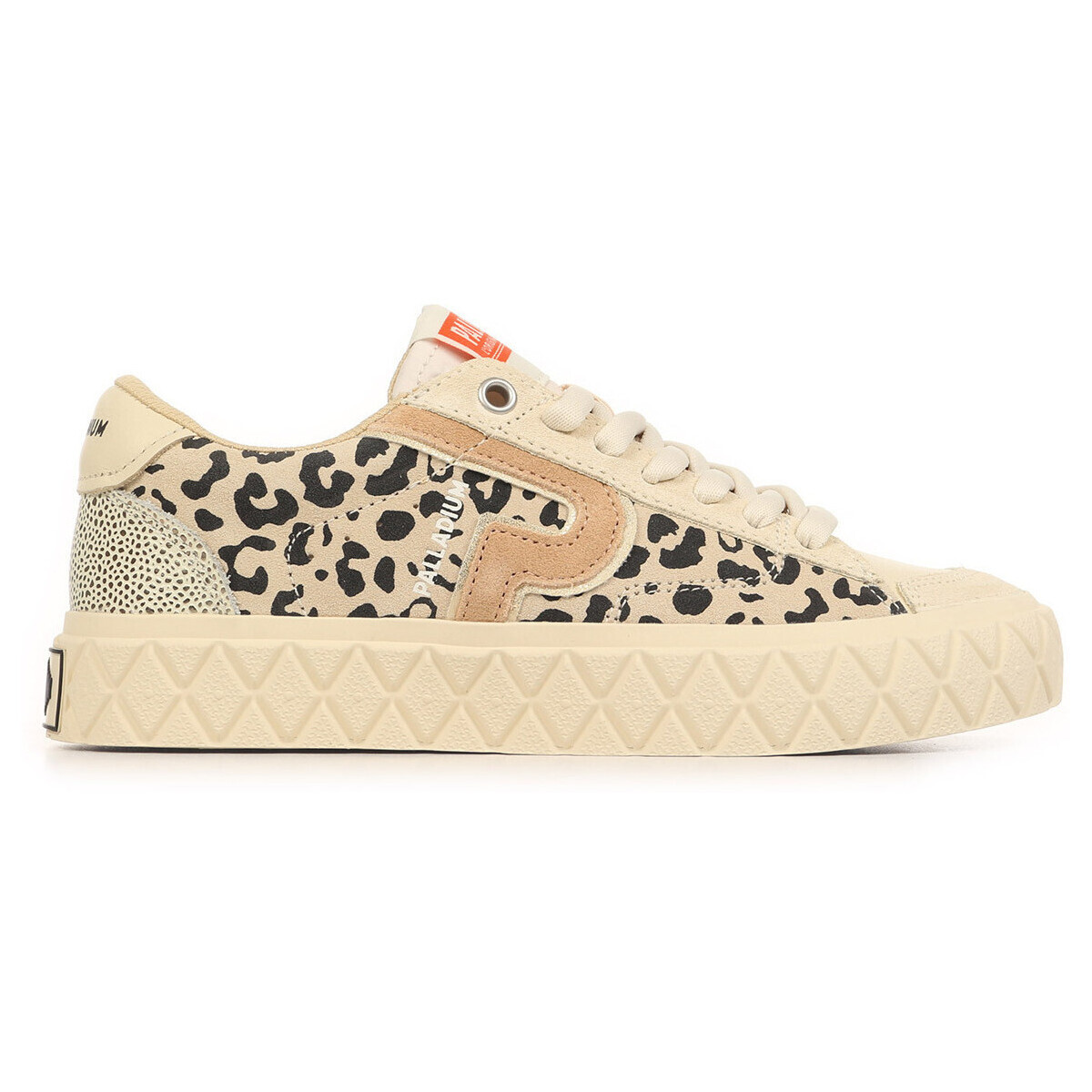 Palladium  Ace Lo Mix Wild S  Béžová