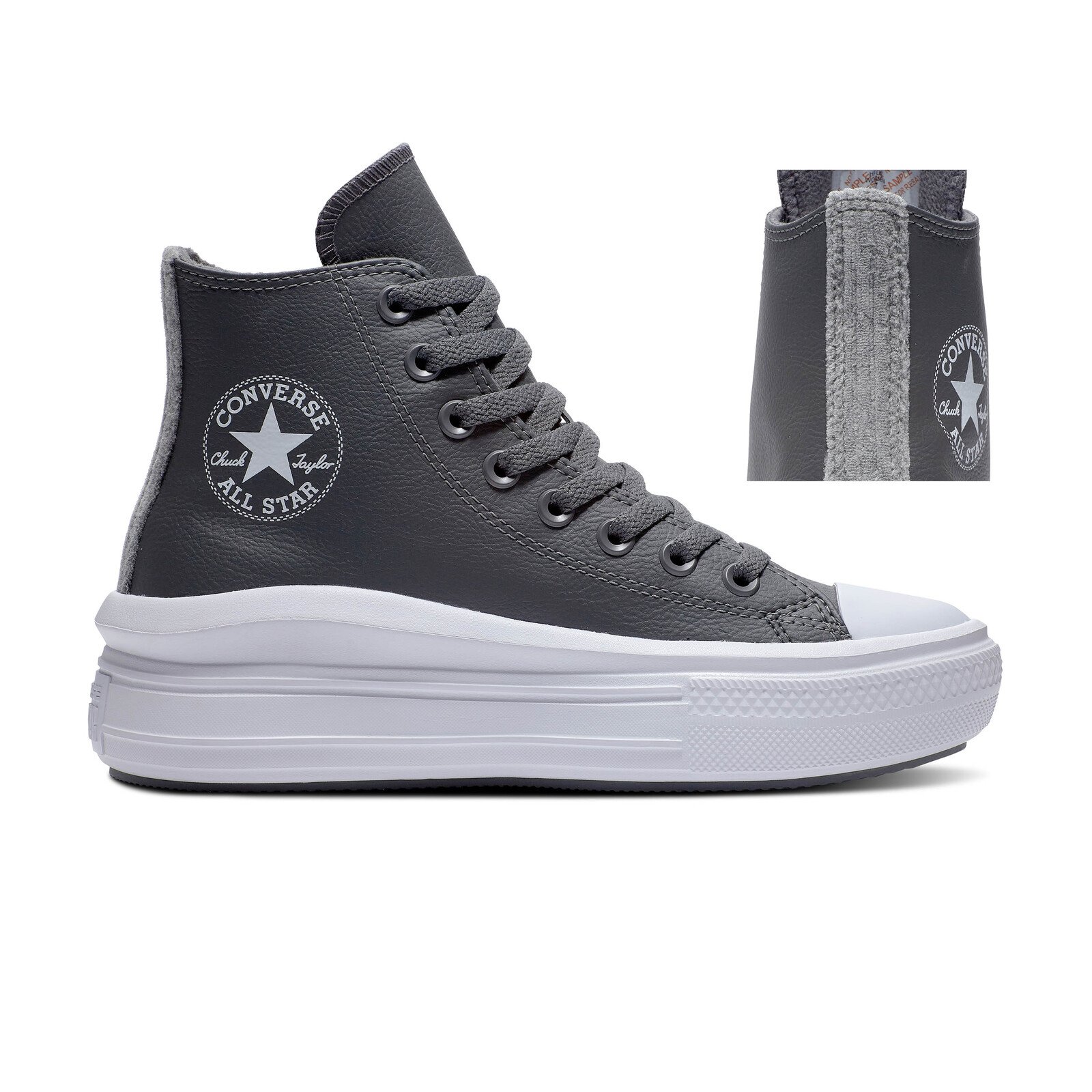 converse CHUCK TAYLOR ALL STAR MOVE COZY UTILITY Dámské boty EU 39 A01344C