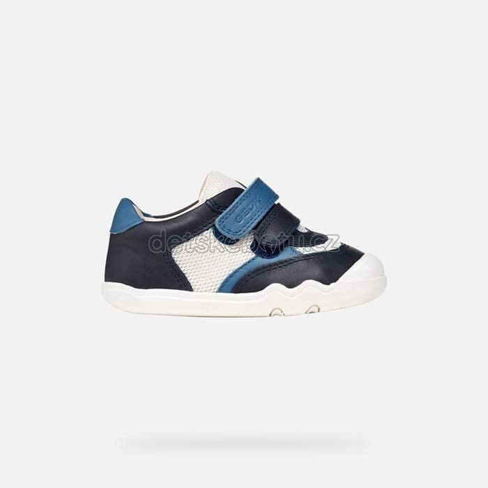 Dětské celoroční boty Geox B655WA 08514 C0700 Velikost: 23