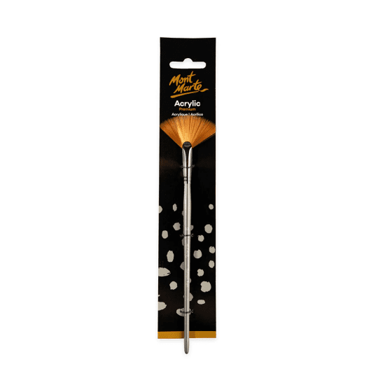 Mont Marte Štětec vějířový Mont Marte Acrylic PREMIUM - č. 10 - MPB-0047