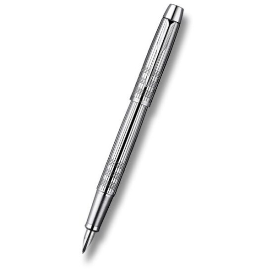 Plnicí pero Parker IM Premium Shiny Chrome Chiselled - 1501/2190566