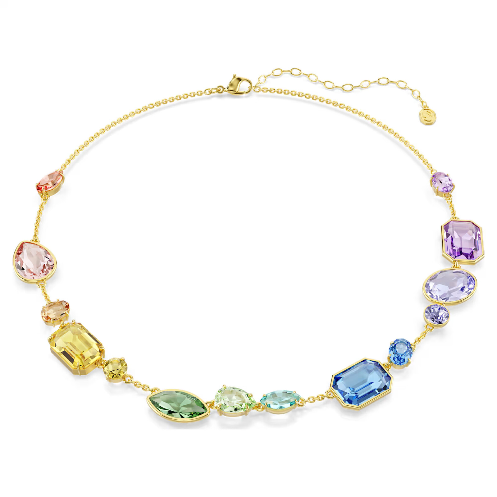 Swarovski Hravý náhrdelník s barevnými Swarovski krystaly Gema 5741584