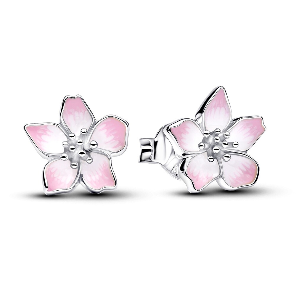 Pandora Stříbrné pecky Třešňové květy Timeless 294370C01