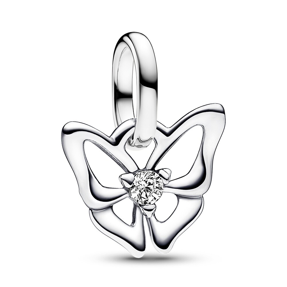 Pandora Stříbrný mini přívěsek Motýlek ME 793451C01