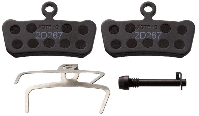 Sram Brzdové destičky Avid Trail/Guide/G2/Level organické, čtyřpístkové