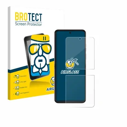 BROTECT AirGlass Glass Screen Protector for Motorola Razr+ 2025