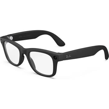 Meta RAY-BAN Wayfarer Gen2 (Velké) chytré matné brýle (zatmavovací - čiré/šedé) černé