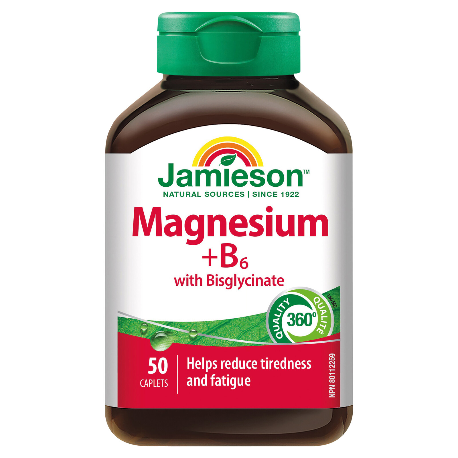 Jamieson Hořčík + Vitamín B6 s bisglycinátem 50 tablet