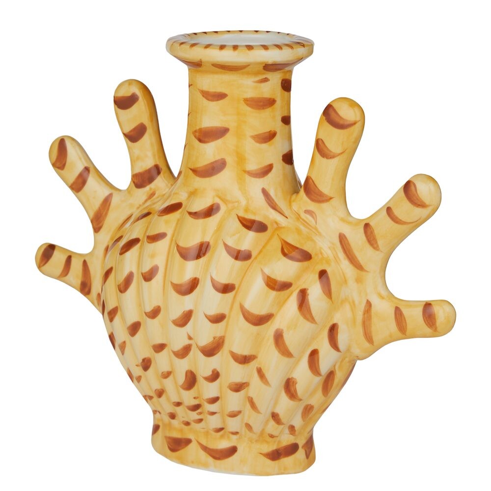 CORAL COAST Váza 18 cm - žlutá