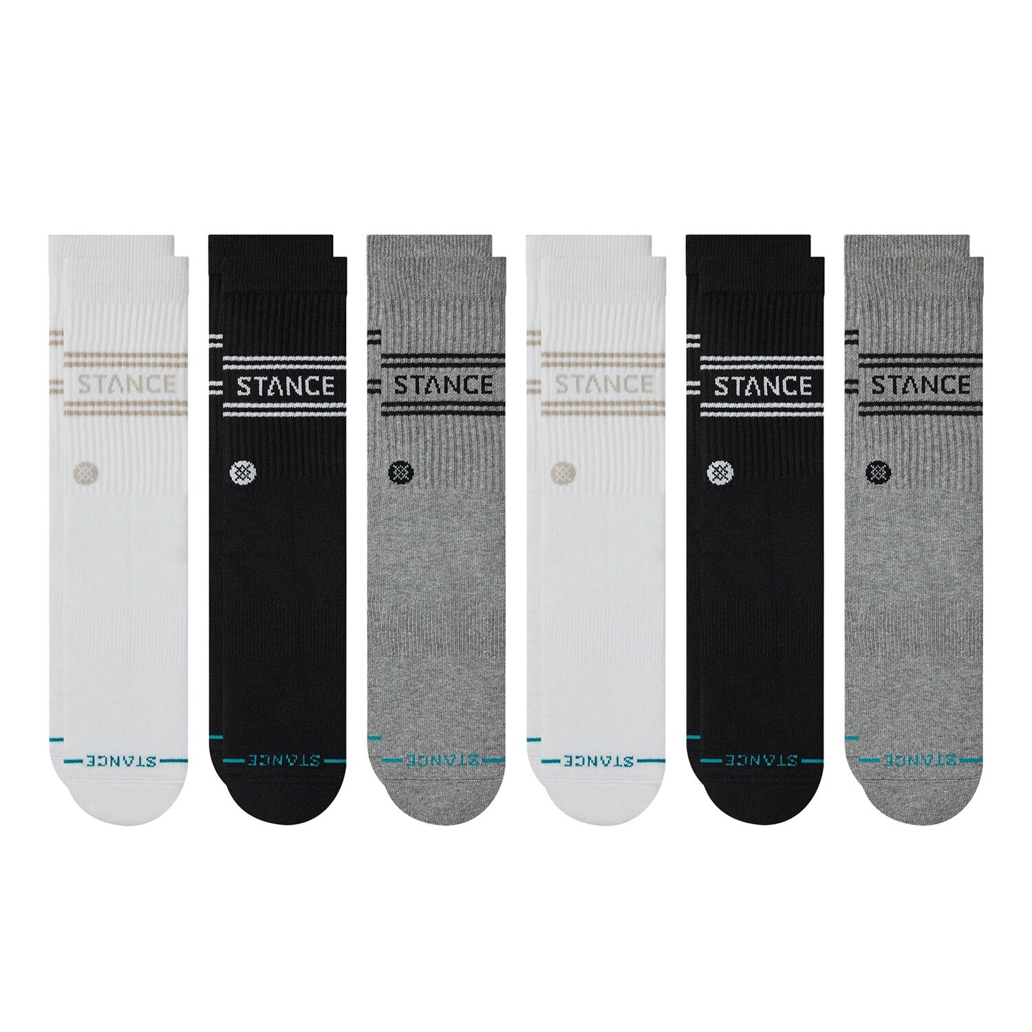 Stance Vital Crew 6 Pack