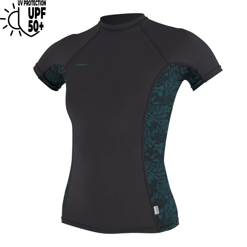 O'Neill Wms Hyperfreak Skins S/S Rash Guard