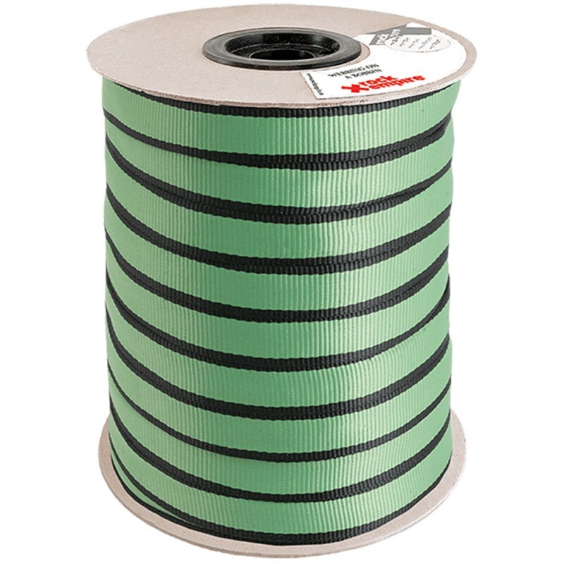 Rock Empire Webbing on a Bobbin 25mm 100cm Zelená