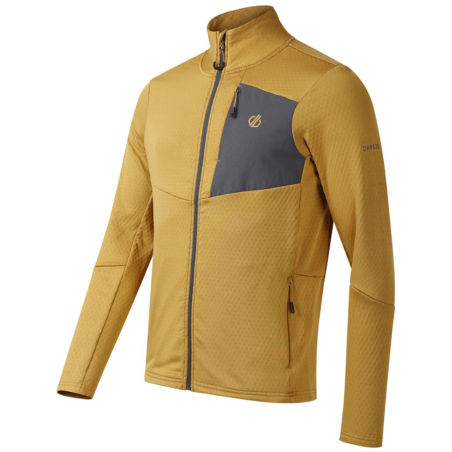 Pánská mikina Dare 2b Venture Stretch Midlayer Velikost: L / Barva: hnědá