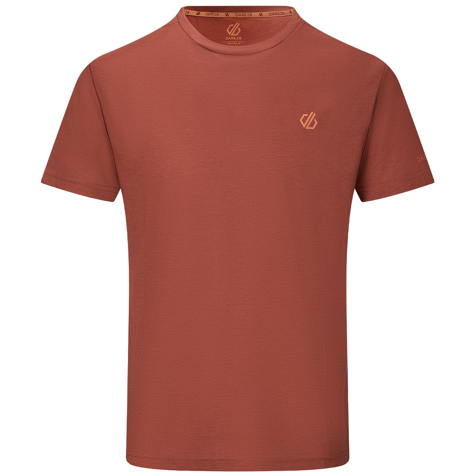 Pánské triko Dare 2b Agile Short Sleeved Tee Velikost: L / Barva: hnědá