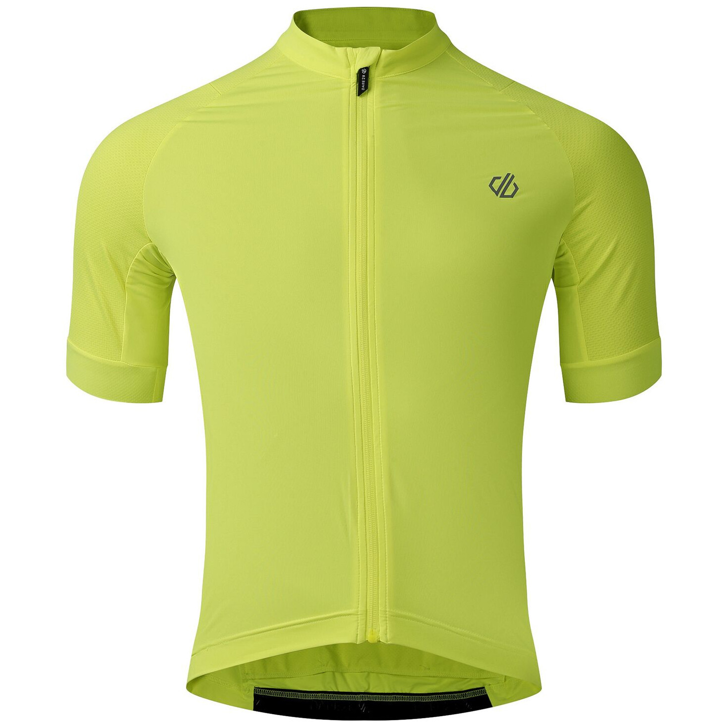Pánský cyklistický dres Dare 2b Lightning Short Sleeve Jersey Velikost: XL / Barva: žlutá